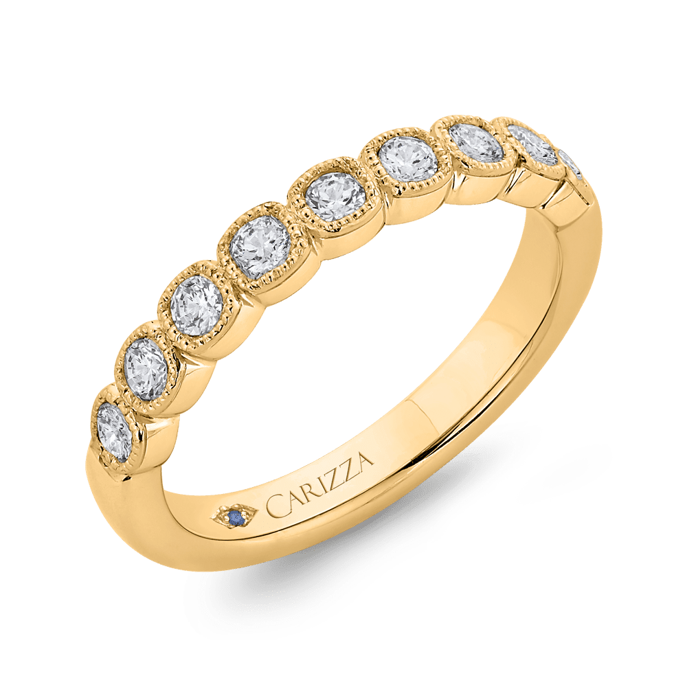 yellow gold wedding band | The Diamond Shop